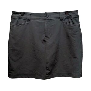 Eddie Bauer Women’s Hiking Outdoor Skort Skirt Size 8 Gray Slate